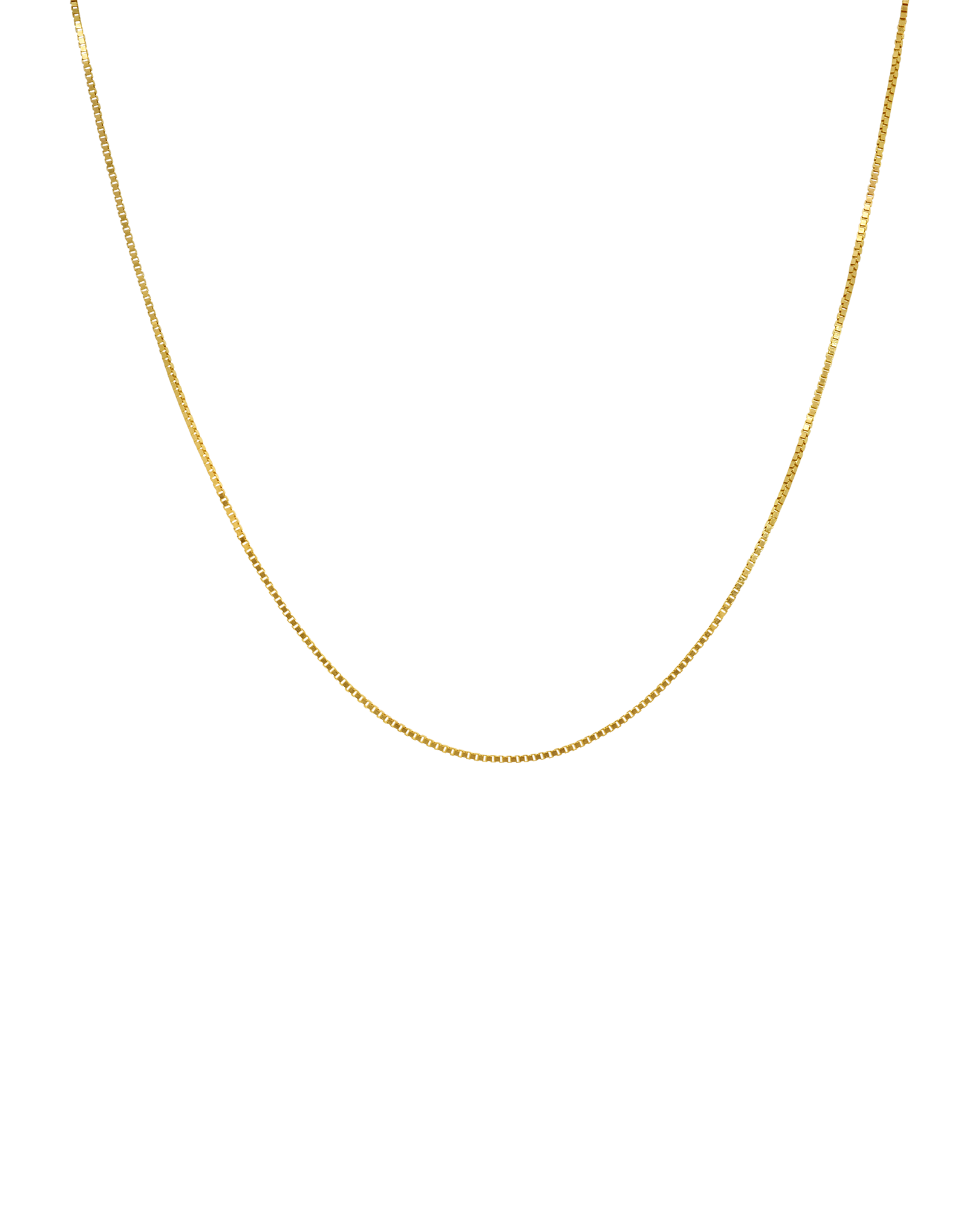 18-20" Box chain | 10kt Yellow Gold