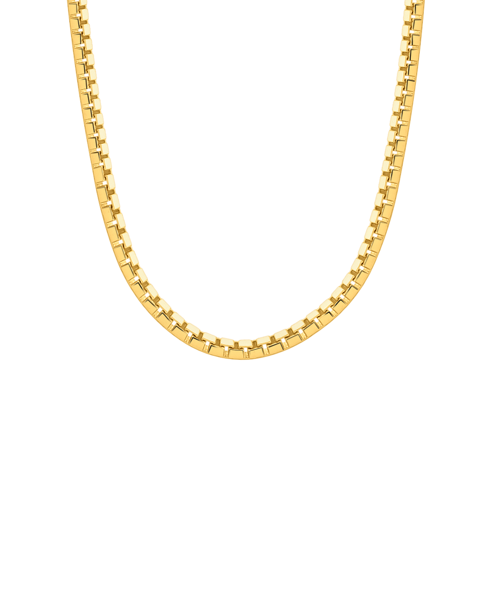 20" Box Chain | 10kt Yellow Gold