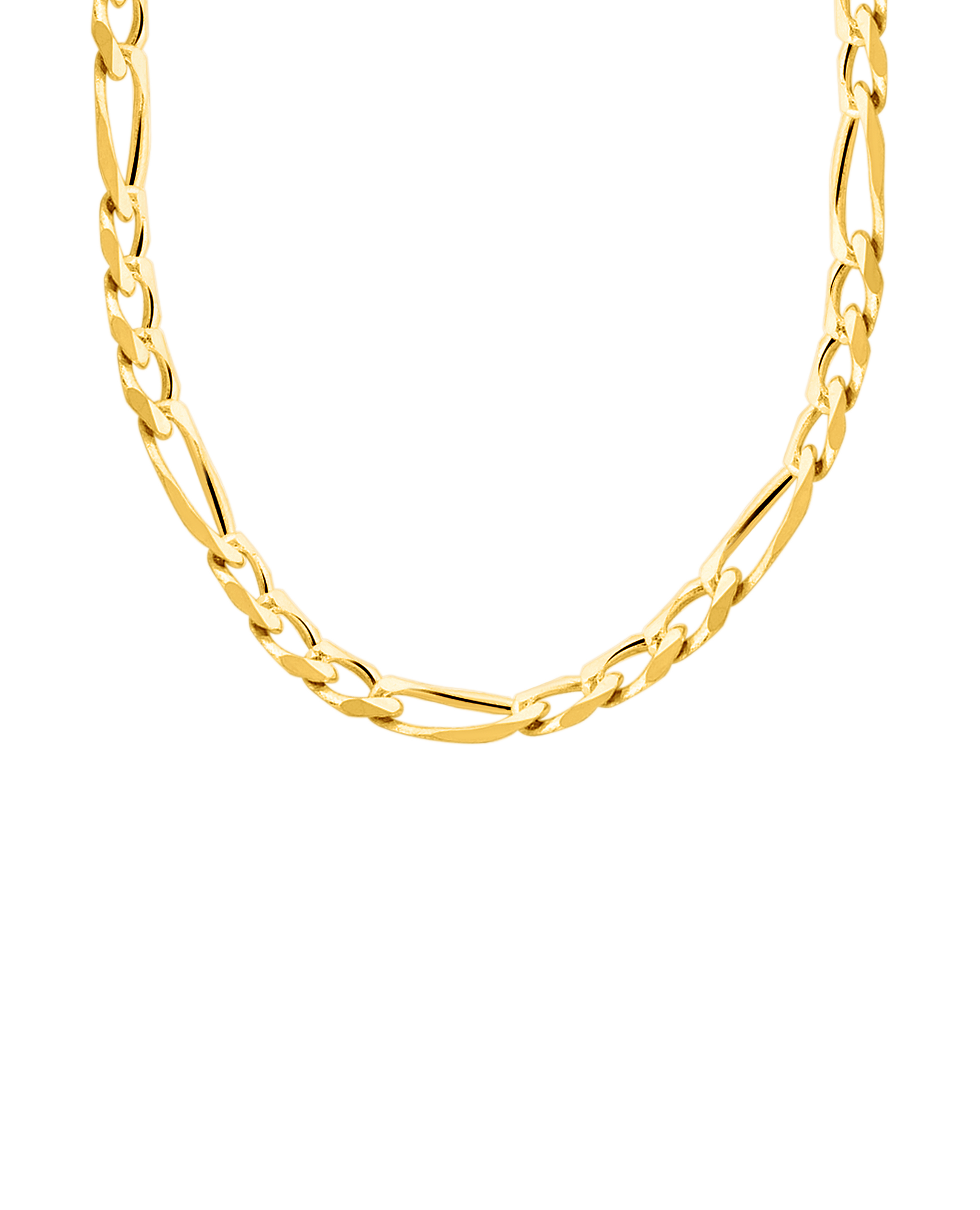 20" Figaro Chain | 10kt Yellow Gold