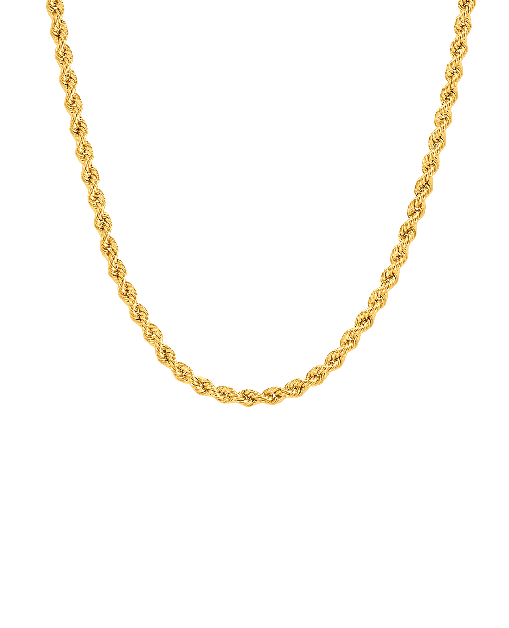 22" 3MM Rope Chain | 10kt Yellow Gold