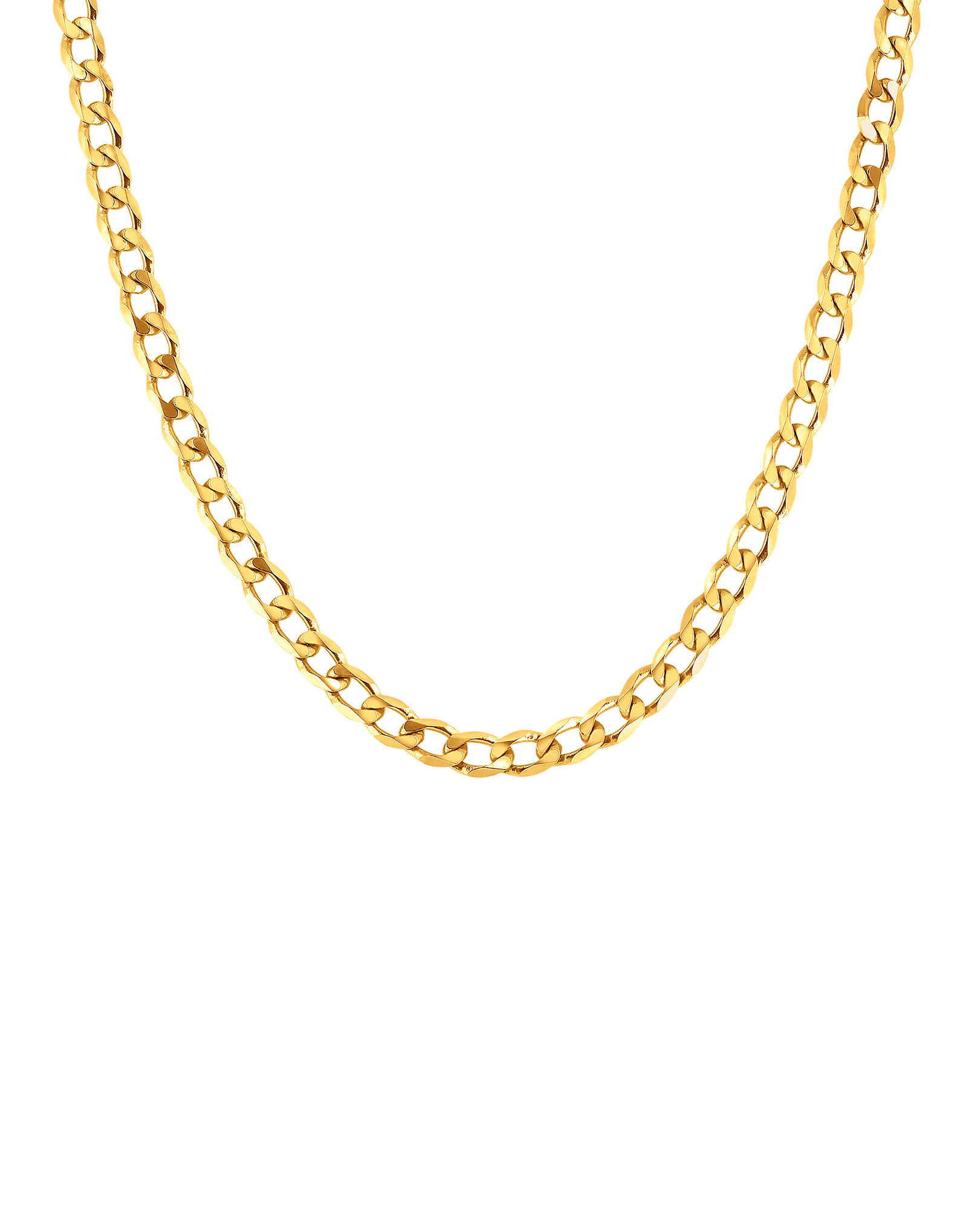 22" Curb Chain | 10kt Yellow Gold