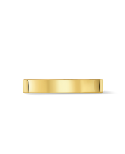 3MM Cigar Band | 10kt Yellow Gold