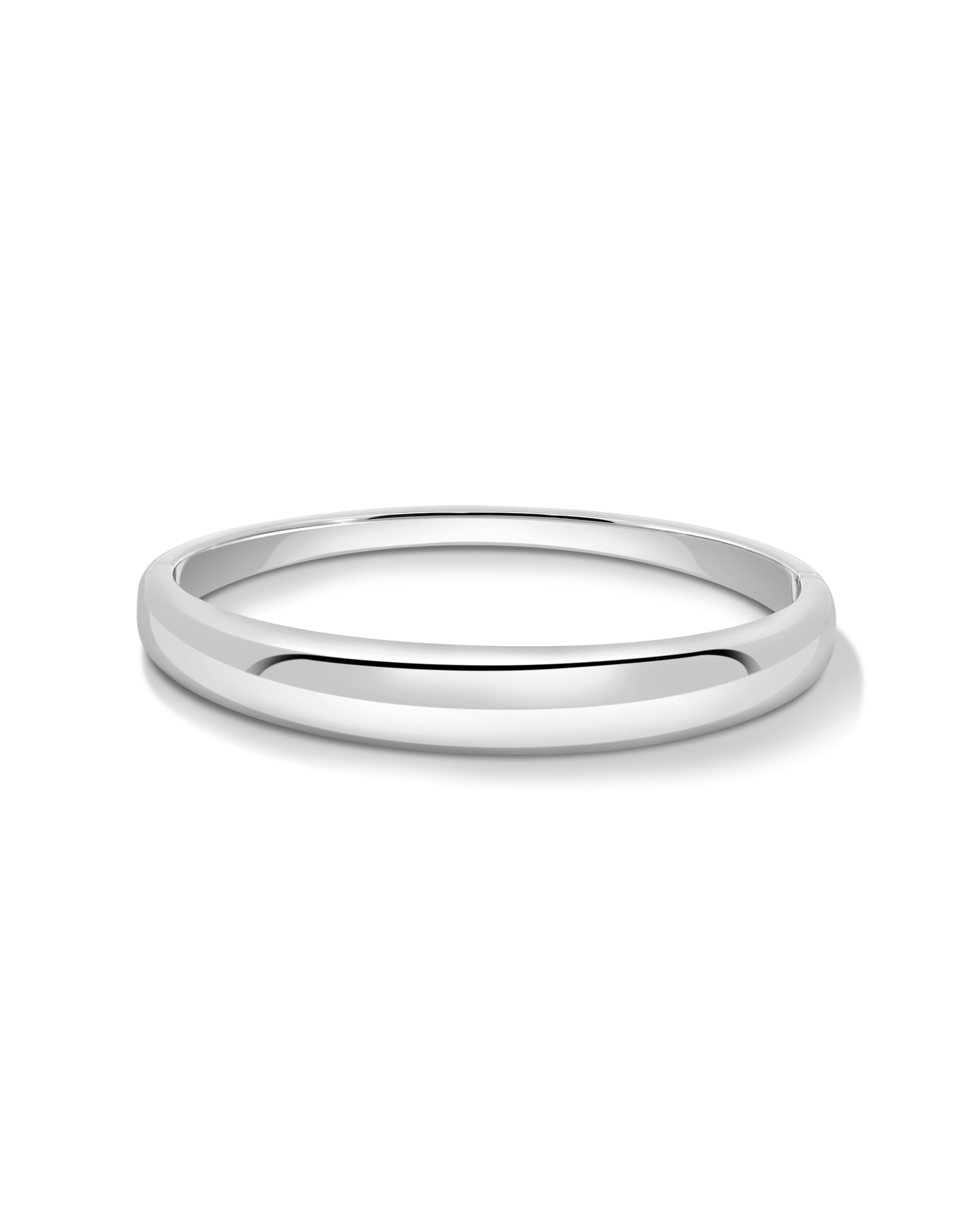 4.1-10MM Dome Bangle | Silver