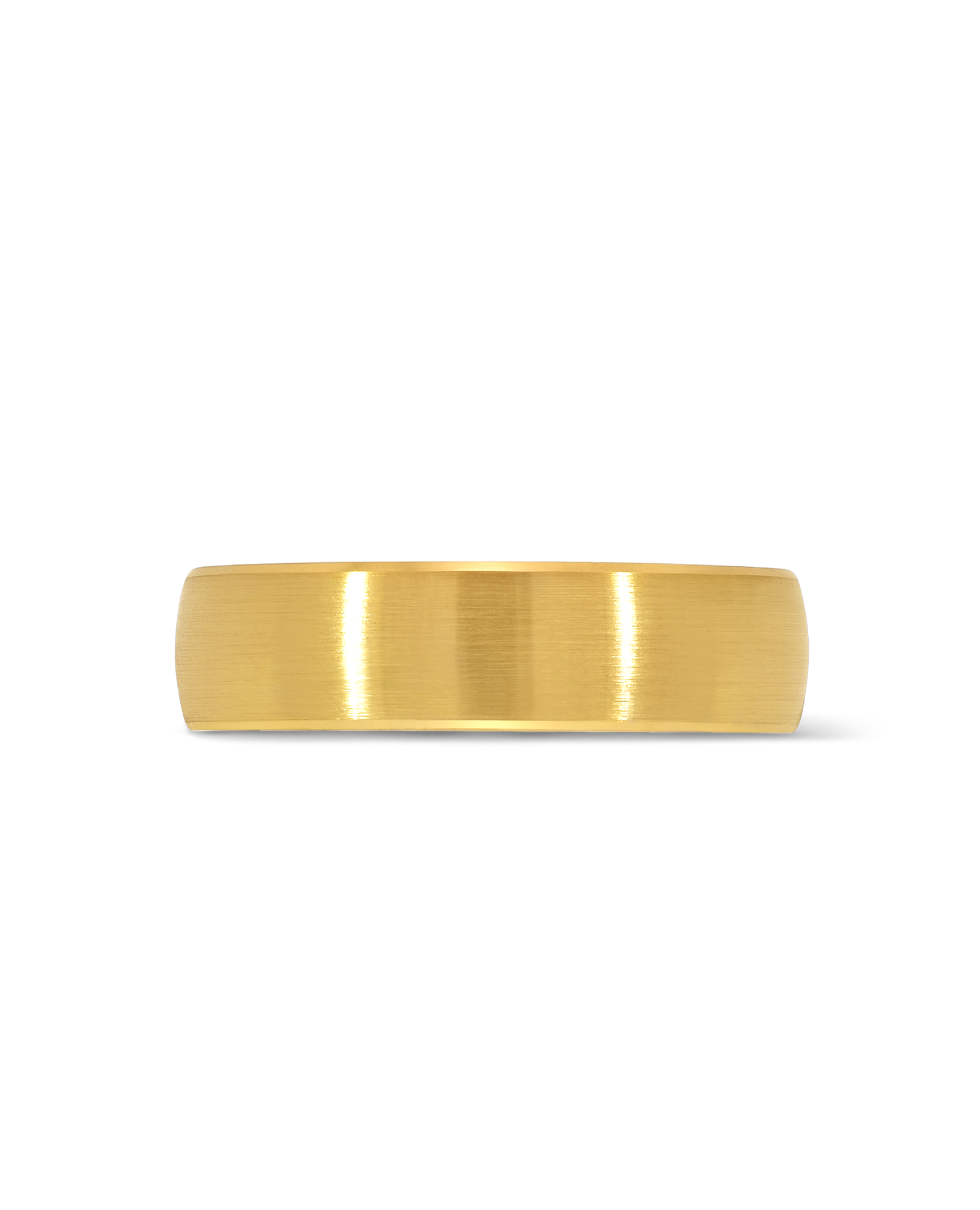 6MM Wedding band | 14kt Yellow Gold