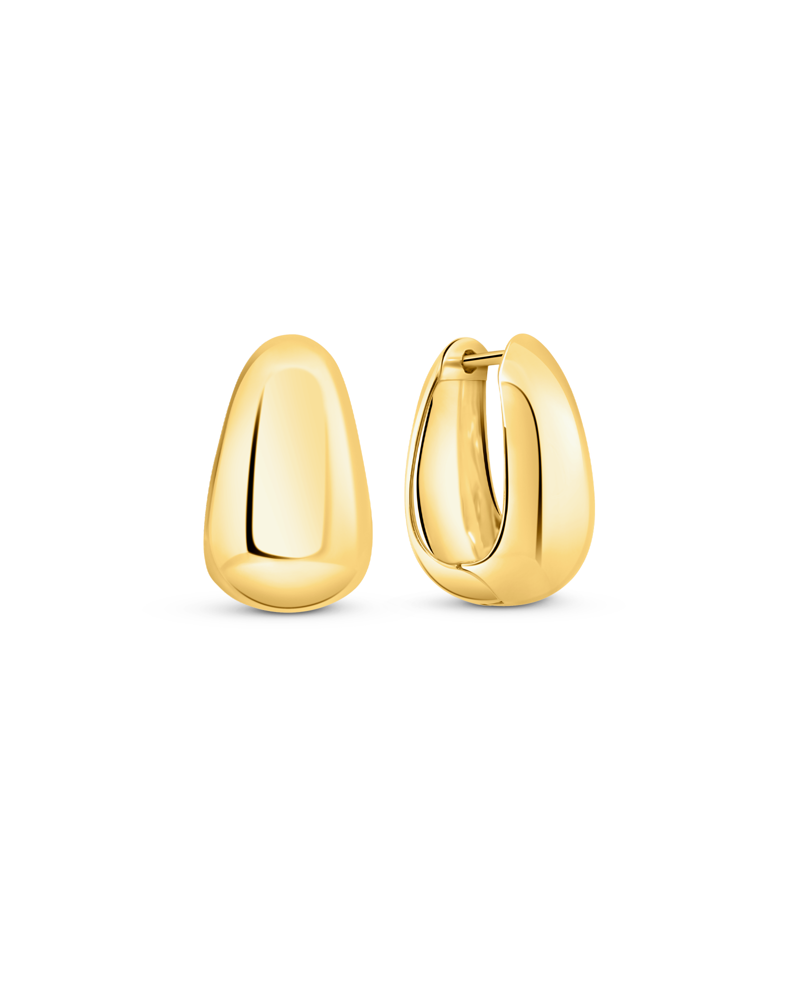 7-15MM Teardrop Earrings | Silver Vermeil