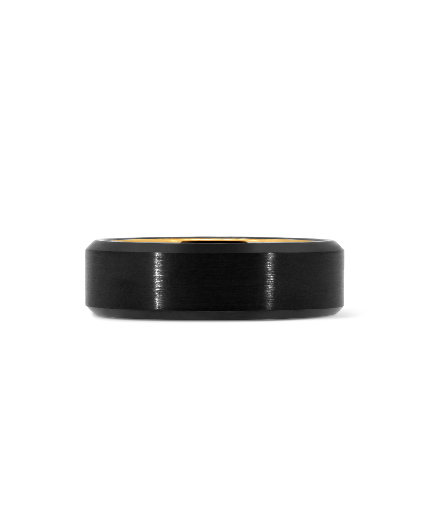 7MM Yellow Two Tone Band | Tungsten