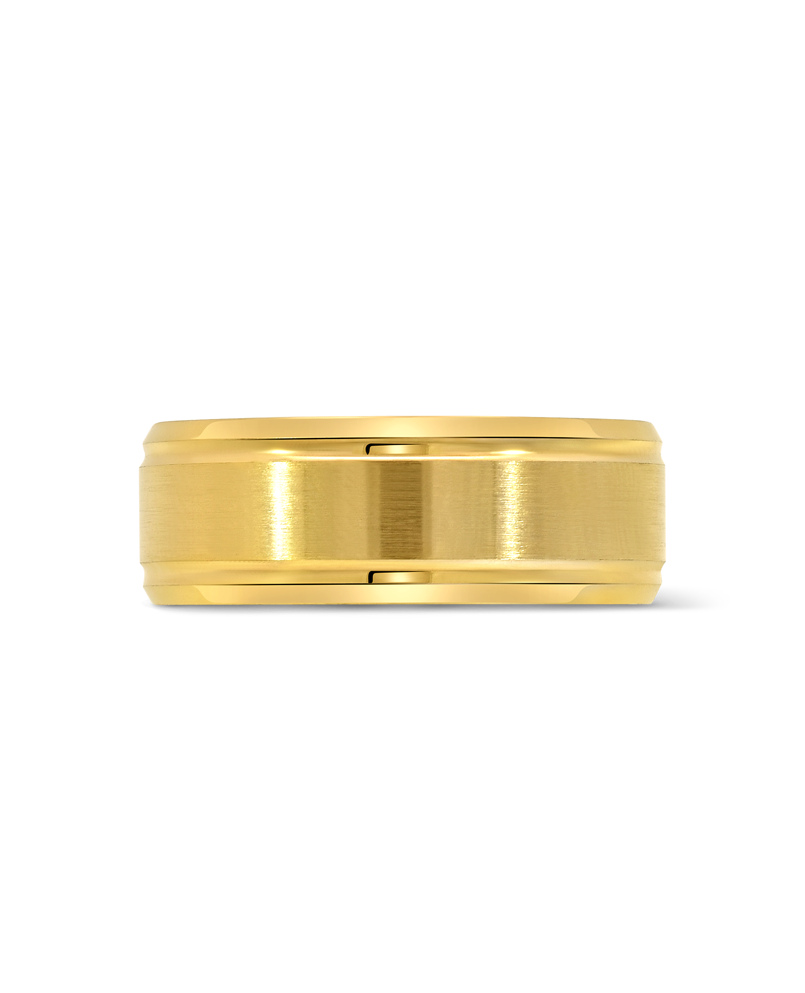 8MM Wedding band | 14kt Yellow Gold