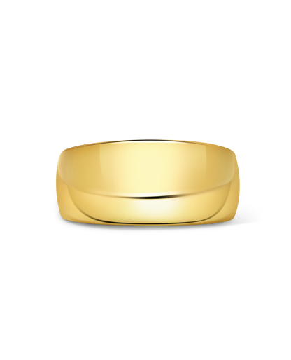 9MM Dome Ring | 10kt Yellow Gold