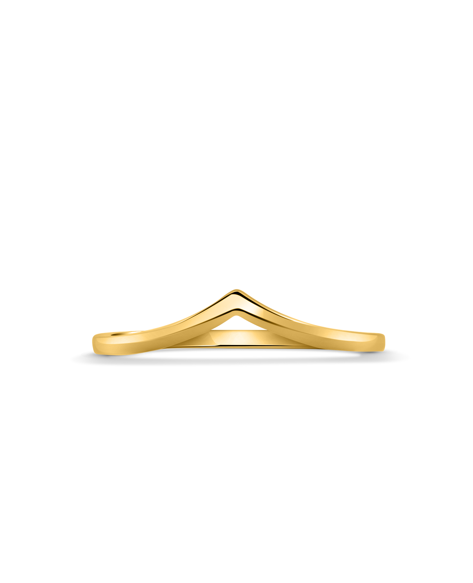 Chevron Ring | 10kt Yellow Gold