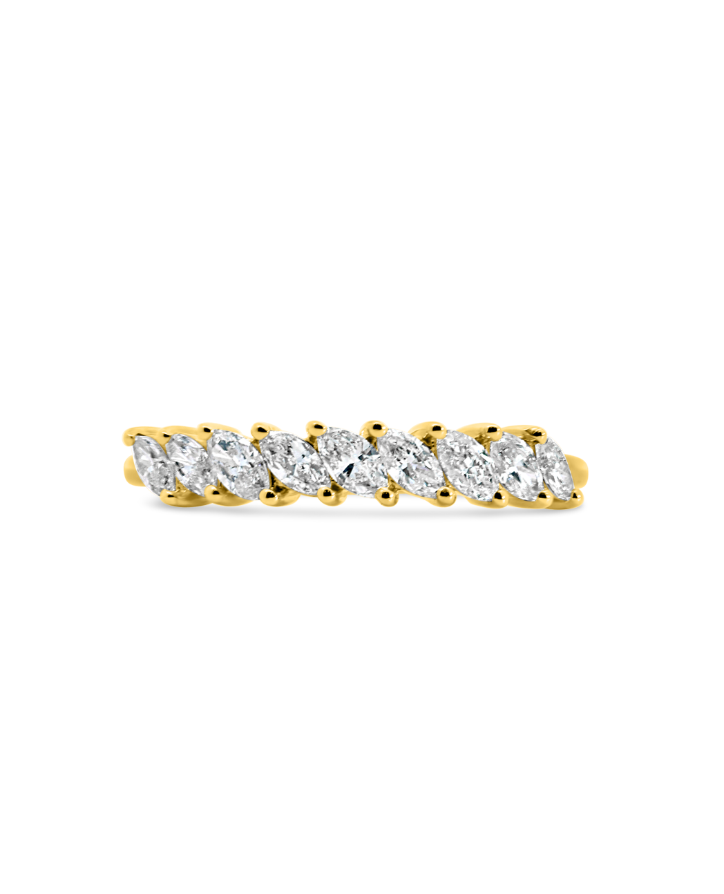 Luxe Diamond Band with .63 Carat TW of Diamonds | 14kt Yellow Gold