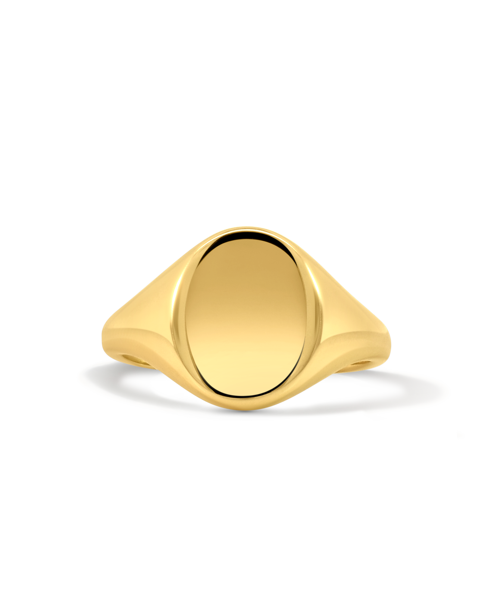 Oval Signet Ring | 10kt Yellow Gold