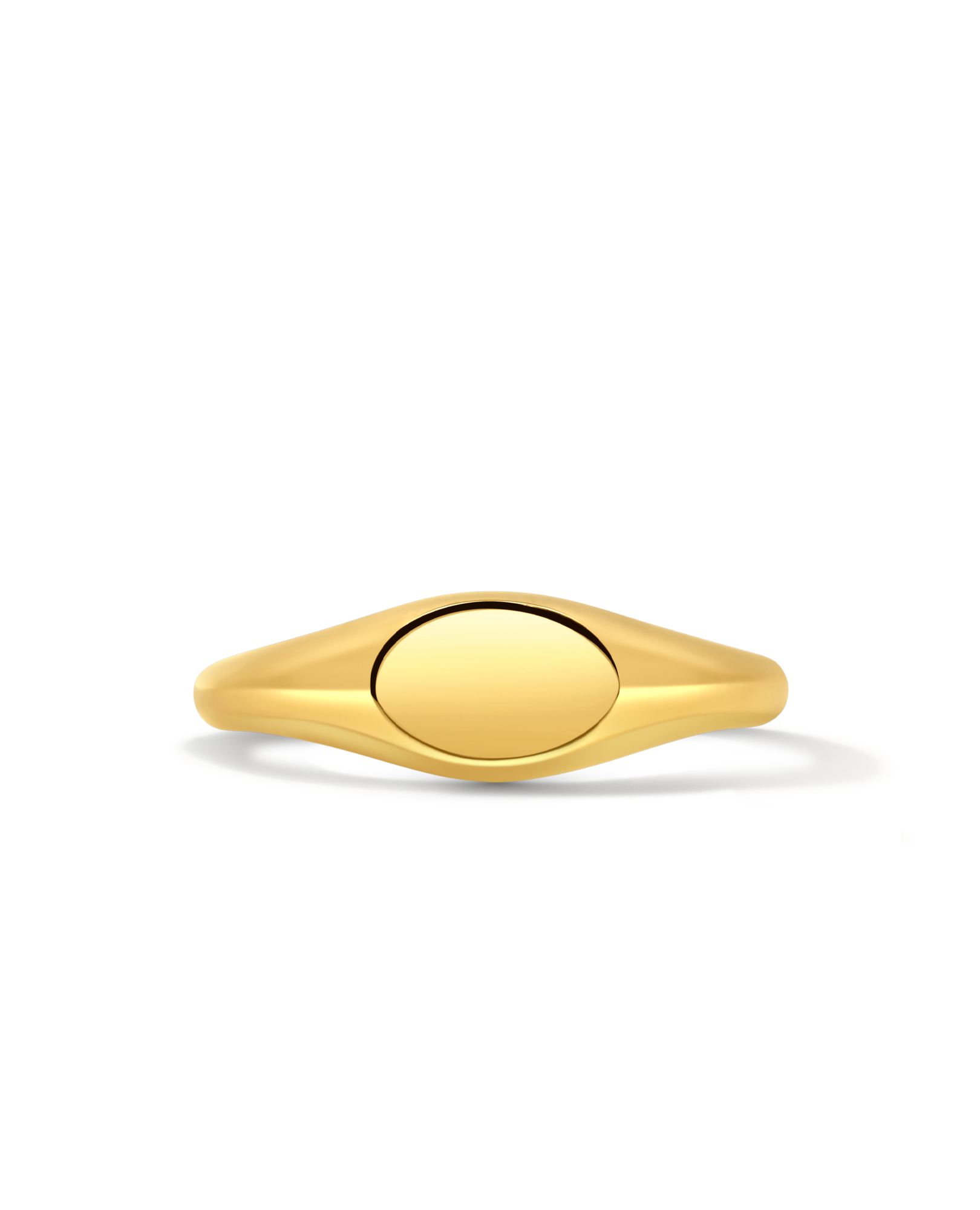 Petite Signet Ring | 10kt Yellow Gold