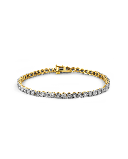 Tennis Bracelet 1.00 Carat TW Diamond | 10kt Yellow Gold