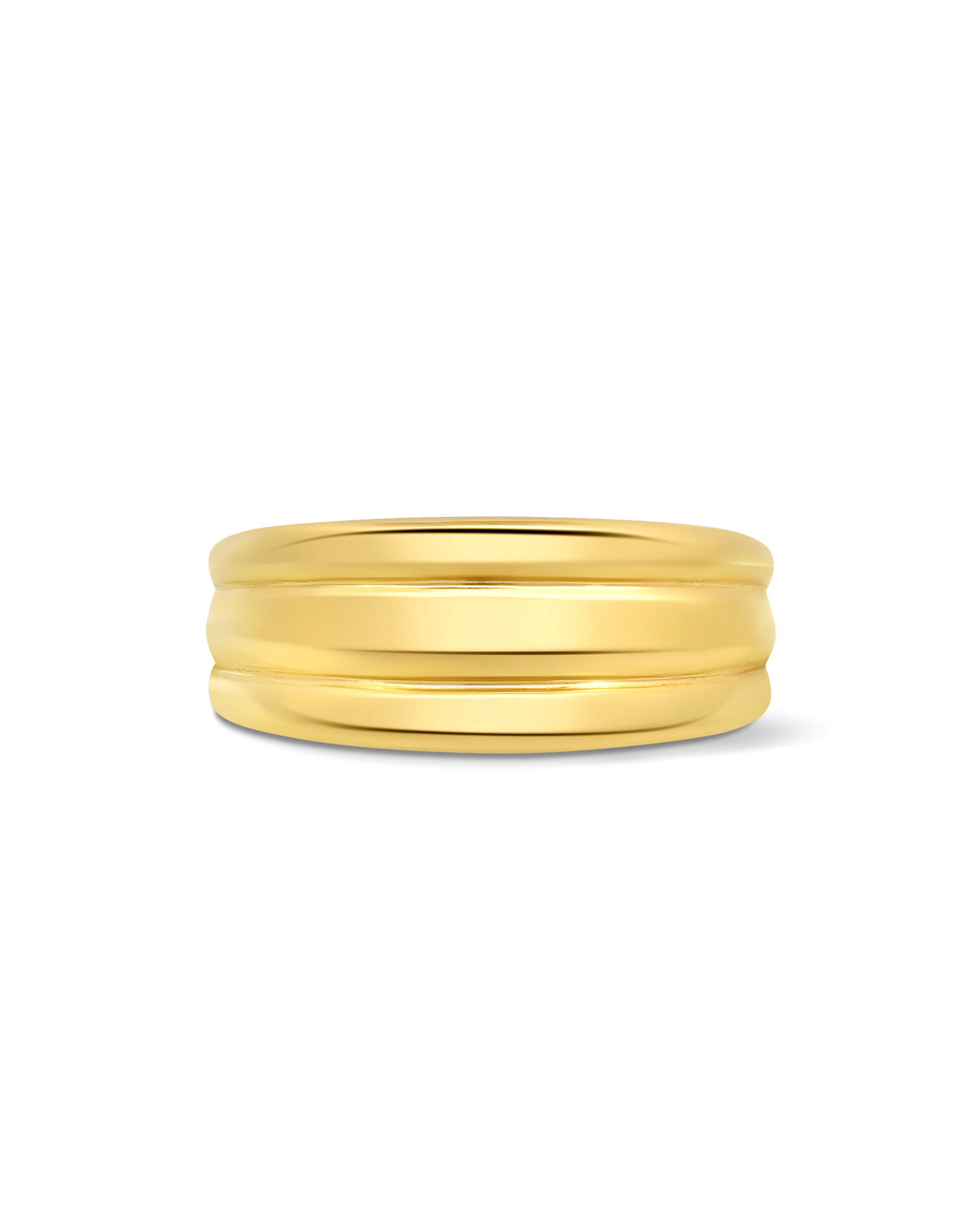 Triple Row Ring | 10kt Yellow Gold