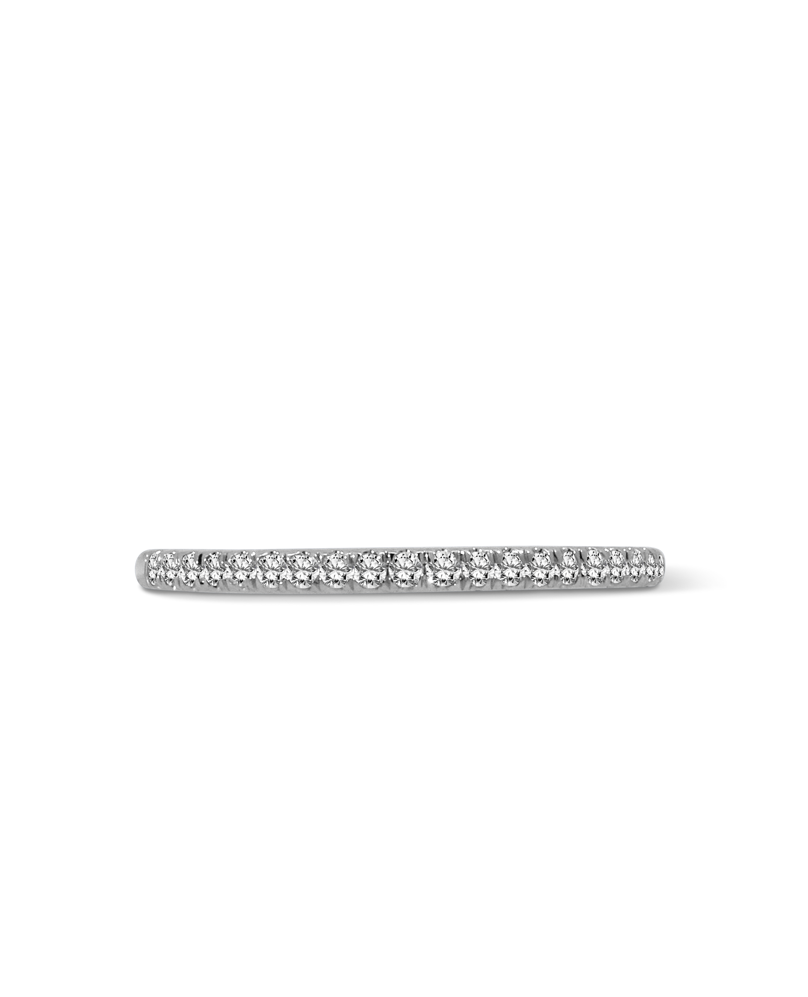 Wedding band .15 Carat TW Diamond | 14kt White Gold